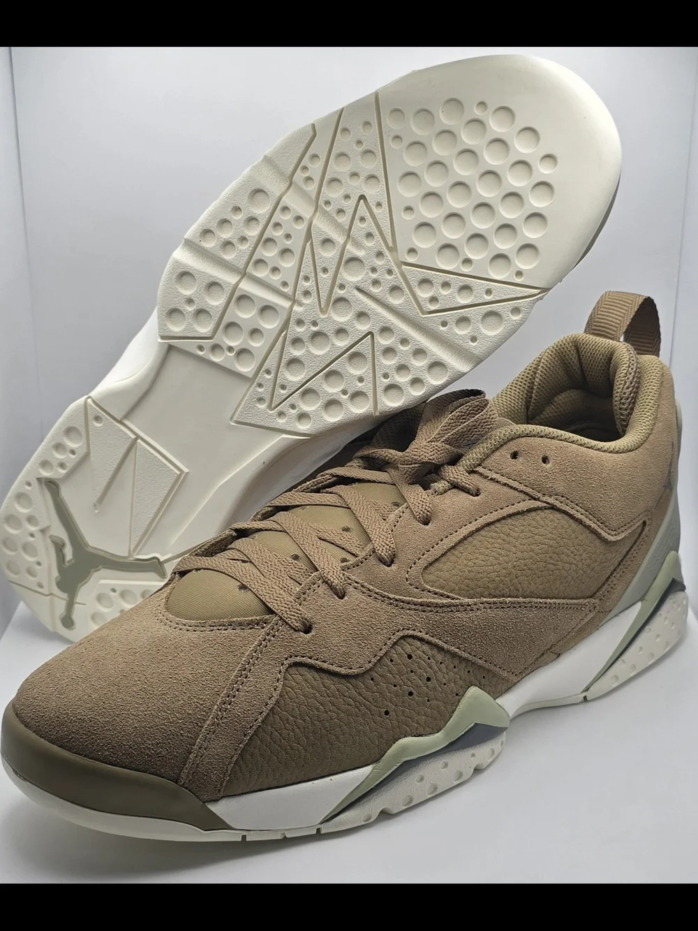 Jordan MVP 92 Men's 13 Tan/Brown Suede Low-Top Sneakers